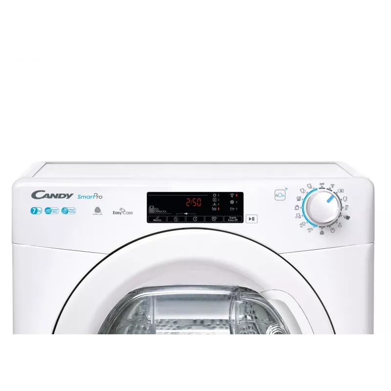 CANDY Asciugatrice CSOE H7A2TE-S, 7 kg, classe energetica E