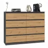 Cassettiera Topeshop M8 120 ANT/ART KPL