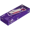 LORGAR KBP70MW, tastiera da gaming meccanica wireless 65% Pro, bianco, layout EN