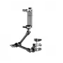 Supporto per smartphone deeper ITGAM0026 per kayak e barca – alluminio, angolo regolabile, morsetto a C fino a 41 mm, distanza telefono 65–95 mm