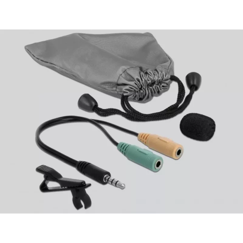 Microfono a clip DeLOCK 66279