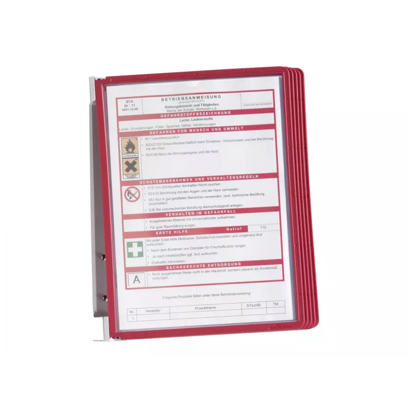 Carosello espositore documenti verticale A4 Durable 5551-03