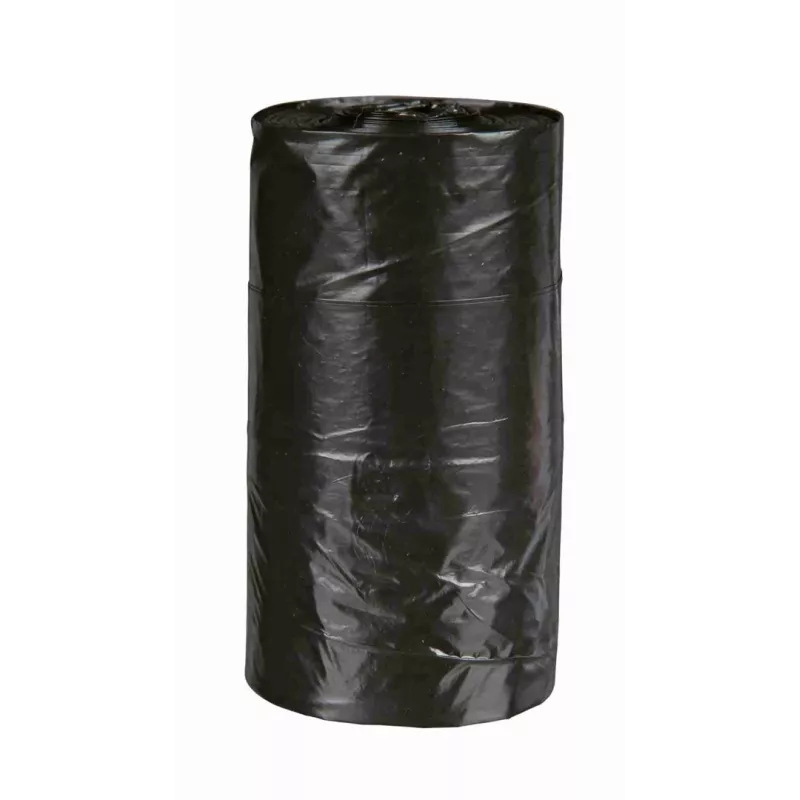 Sacchetti per deiezioni Trixie Poop Bags 2332, plastica, nero, 4 rotoli × 20 pezzi (80 sacchetti)