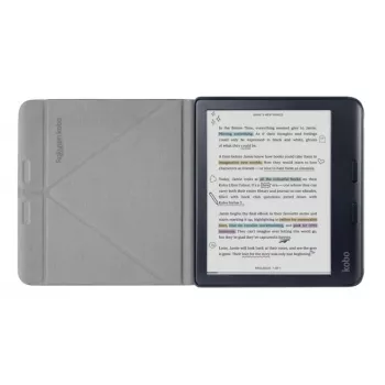 Custodia a libro Rakuten Kobo SleepCover 17,8 cm nero