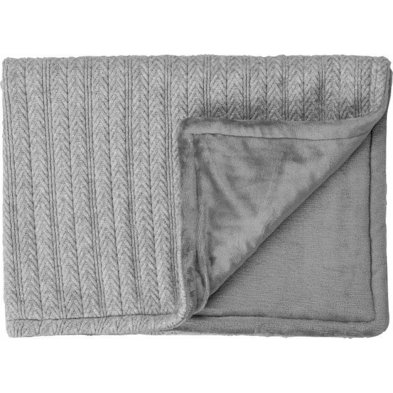 Medisana HB 680 coperta elettrica riscaldante, 120 W, plush grigio