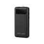 Powerbank RealPower PB-10000 Plus 10.000 mAh 20 W 2×USB-A 1×USB-C nero