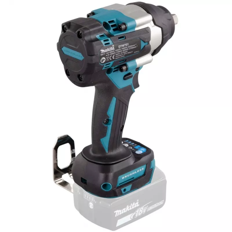 Makita DTW701Z avvitatore a impulsi a batteria 2700 giri/min nero, blu
