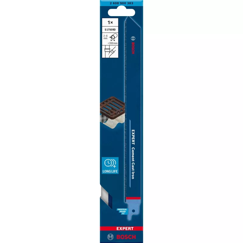 Bosch S 1750 RD lama per seghetto a sciabola diamante 1 pz.