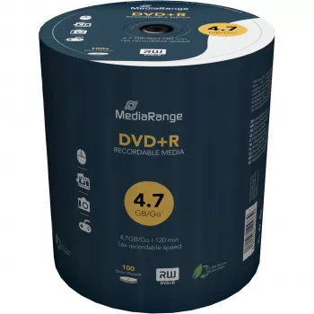 MEDIARANGE 100 x DVD+R - 4,7 GB (120 min) 16x