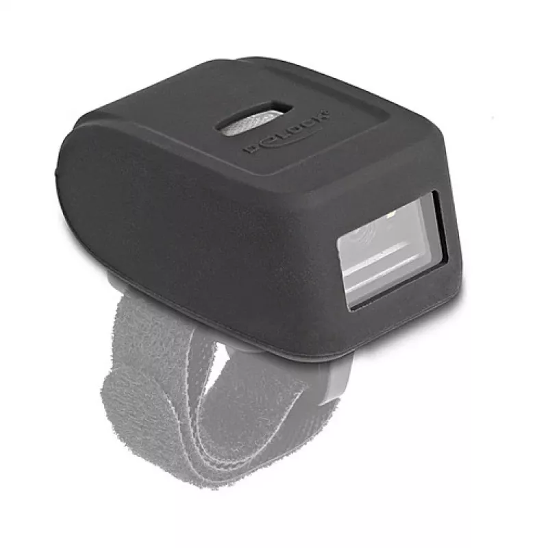 Custodia protettiva DeLOCK 90508 per scanner ad anello nero silicone