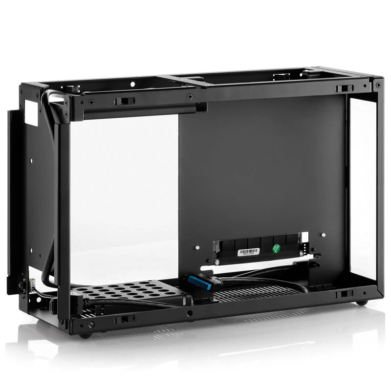 DAN Cases A4-SFX V4.1 - argento + Alpenföhn nero Ridge - 120 mm