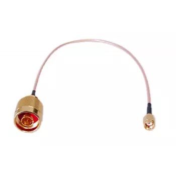 Cavo pigtail per antenna Extralink PIGTAIL RP-SMA/N-MALE MIMOSA, RP-SMA (connettore femmina con pin) a connettore maschio N, 1 m