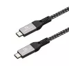 Cavo USB-C a USB-C GEMBIRD CCBP-USB4-CMCM240 1,5 m, USB4 Gen 3x2, 40 Gbit/s, 240 W, nero