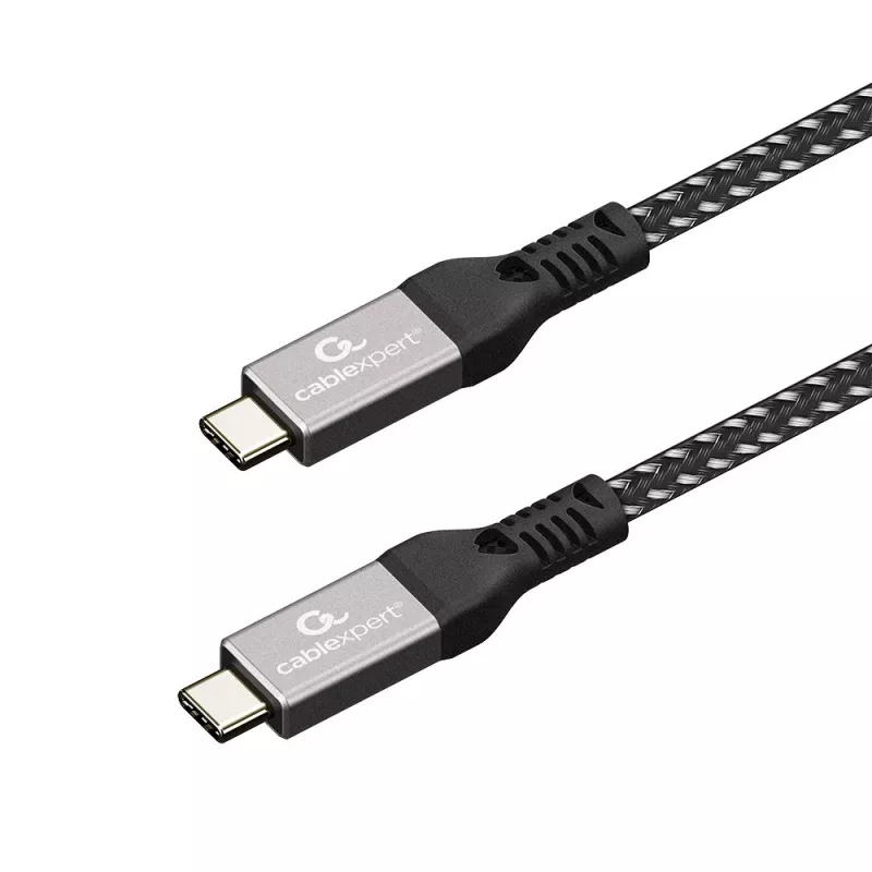 Cavo USB-C a USB-C GEMBIRD CCBP-USB4-CMCM240 1,5 m, USB4 Gen 3x2, 40 Gbit/s, 240 W, nero