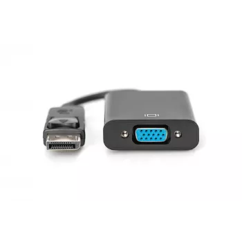 Cavo adattatore Assmann DisplayPort. DP - HD15 M/F. 0,15 m. con blocco. Compatibile DP 1.1. UL. blu. senza schermatura. 32AWG (AK-340410-001-S)