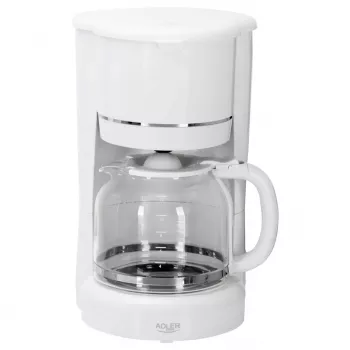 Adler AD 4383w caffettiera a filtro per caffè macinato 1,5 L bianca
