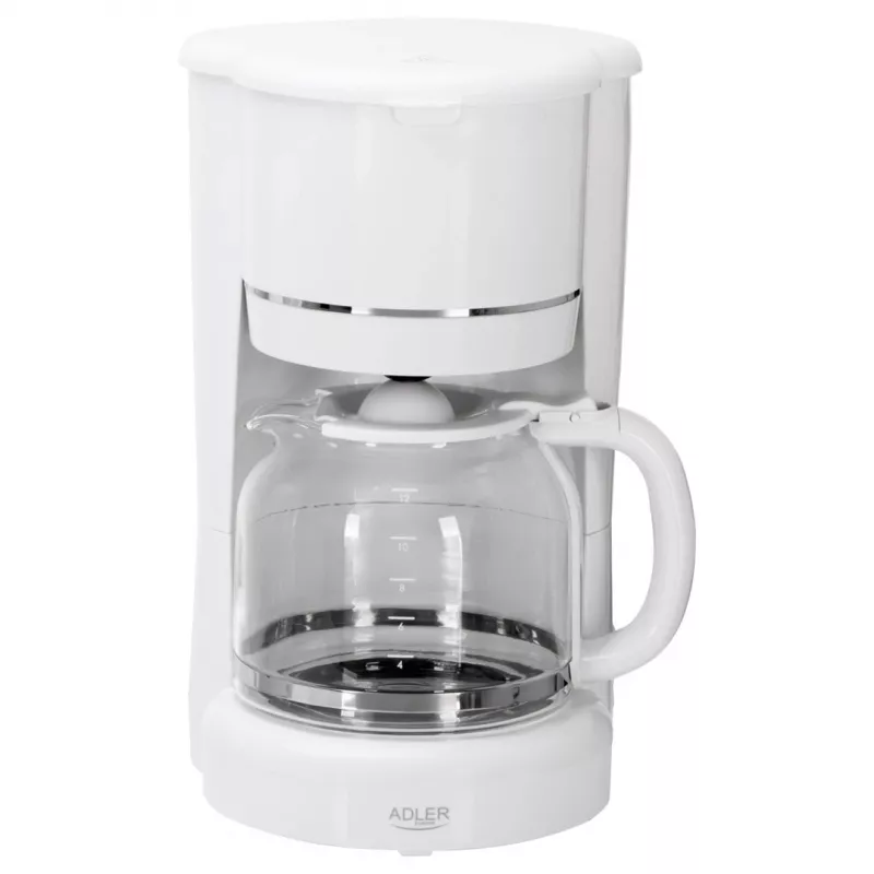 Adler AD 4383w caffettiera a filtro per caffè macinato 1,5 L bianca