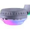 Defender FreeMotion B651 63651 cuffie wireless on-ear, Bluetooth 5.3, retroilluminazione RGB, 20–20000 Hz, 105 dB, USB-C, AUX, bianche