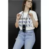 Lookabe custodia per telefono con collana per iPhone X/XS, oro/nero