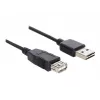 Cavo USB DeLOCK EASY-USB 2.0-A 5 m nero