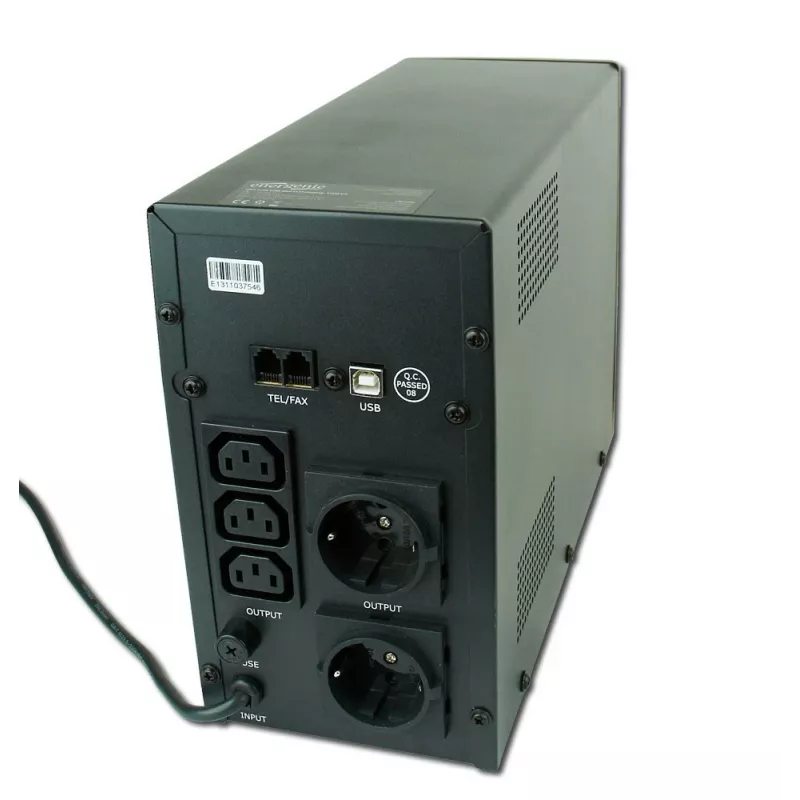 UPS Gembird EG-UPS-033 (gruppo di continuità) Line-Interactive 1200 VA 720 W 3 uscite AC