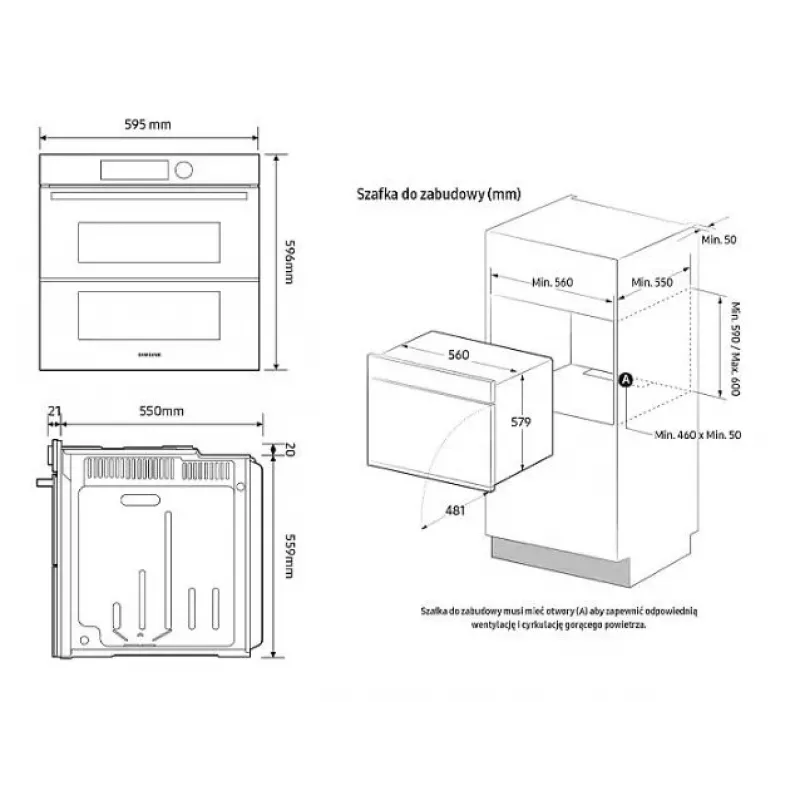 Forno NV7B4345VAS/U2