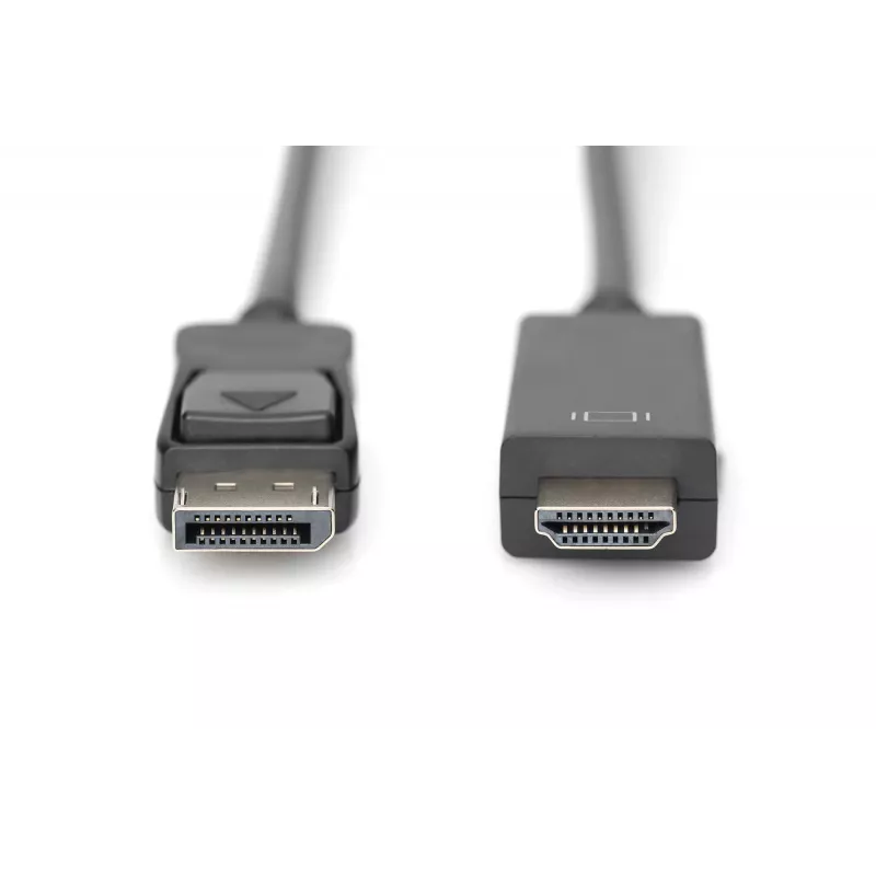 Cavo adattatore DisplayPort 1.2 con blocco 4K 60Hz UHD Type DP/HDMI A M/M nero 2 m