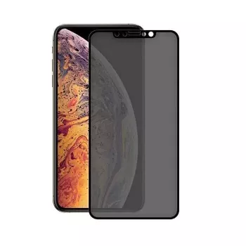 Vetro temperato protezione display Devia Real Series per iPhone XS Max 3D Full Screen nero