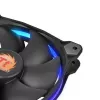 Thermaltake Riing 14 LED 256 Color CL-F043-PL14SW-B ventole per case 140 mm, confezione da 3, 600–1400 giri/min, 4 pin