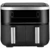 Friggitrice ad aria Severin FR 2453 Double 3,25 L 2850 W nero argento