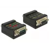 DeLOCK 2xDB9 connettore 87713 nero