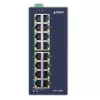 PLANET ISW-1600T switch di rete unmanaged Fast Ethernet (10/100) blu