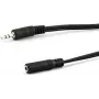 Cavo di prolunga audio e p B 125/5 LOSE — connettore maschio 3,5 mm su connettore femmina 3,5 mm, 5 m, nero