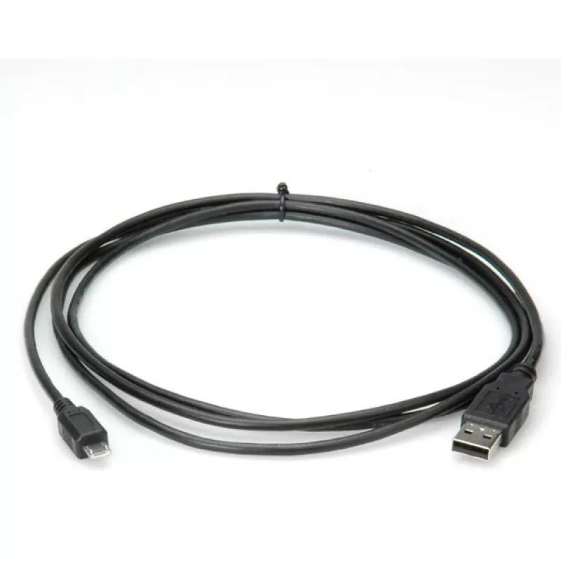 Cavo USB 2.0 ROLINE 11.02.8755 3,0 m Type-A M - Micro-USB B M