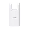 Ripetitore di rete TENDA T10 2,4 GHz Wi-Fi 4, 300 Mbit/s, 2 antenne esterne, 1x RJ-45, bianco