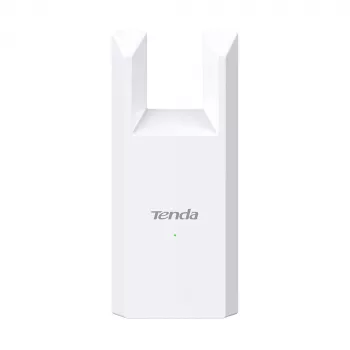 Ripetitore di rete TENDA T10 2,4 GHz Wi-Fi 4, 300 Mbit/s, 2 antenne esterne, 1x RJ-45, bianco
