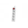 Ciabatta Lanberg PS1-04E-0150-W 1,5 m 4 prese AC per interni bianco