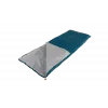 Easy Camp Starling Square sacco a pelo, 10 °C, blu, cerniera a L unidirezionale