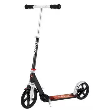 Monopattino Razor A5 Lux — alluminio, ruote in poliuretano da 20 cm, pieghevole, altezza regolabile, carico max 100 kg, nero