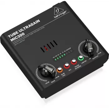 Preamplificatore audio Behringer MIC300 nero