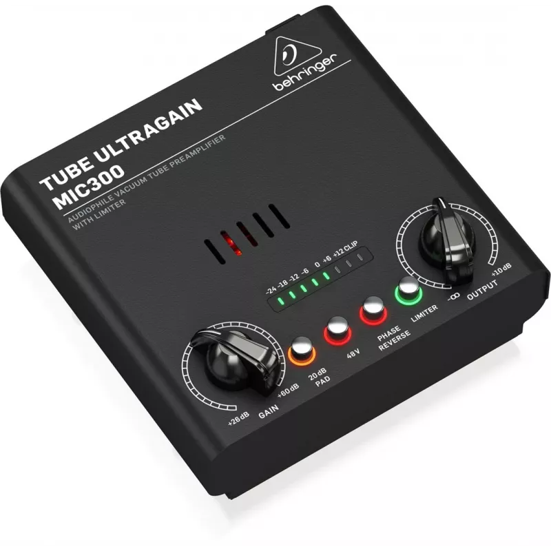 Preamplificatore audio Behringer MIC300 nero