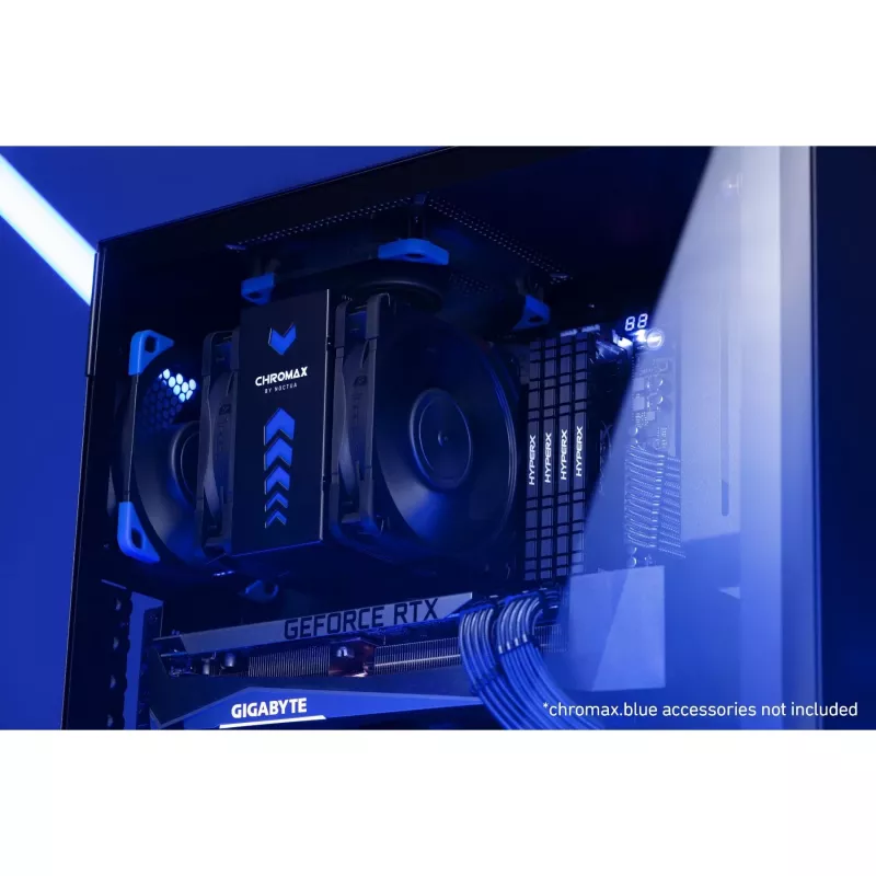 Noctua NH-U12A CHROMAX.Nero dissipatore CPU