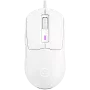 LORGAR MSA10, mouse gaming Ultralight Wired Advanced, bianco