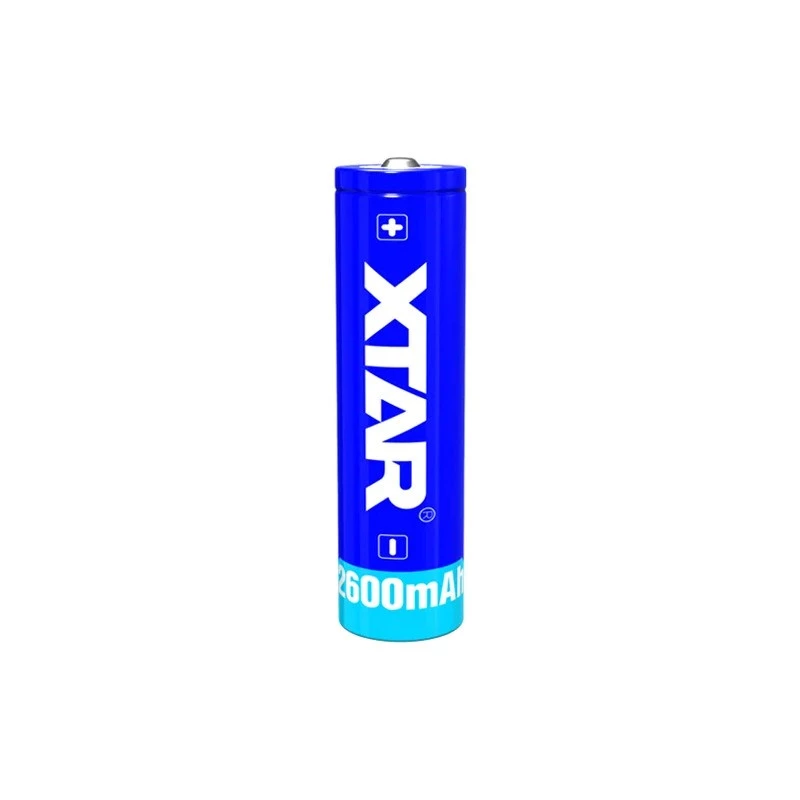 Batteria 18650 3,7V Li-Ion 2600 mAh