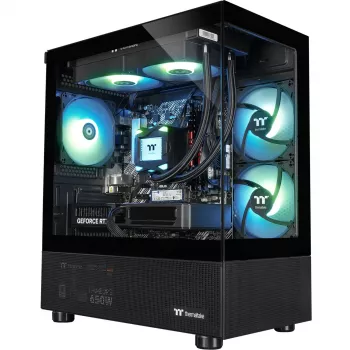 FTW V170A 5060Ti nero, PC gaming nero/trasparente, Windows 11 Home