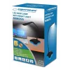 Esperanza ELD105K Mimosa lampada da scrivania LED, 3 W, nera