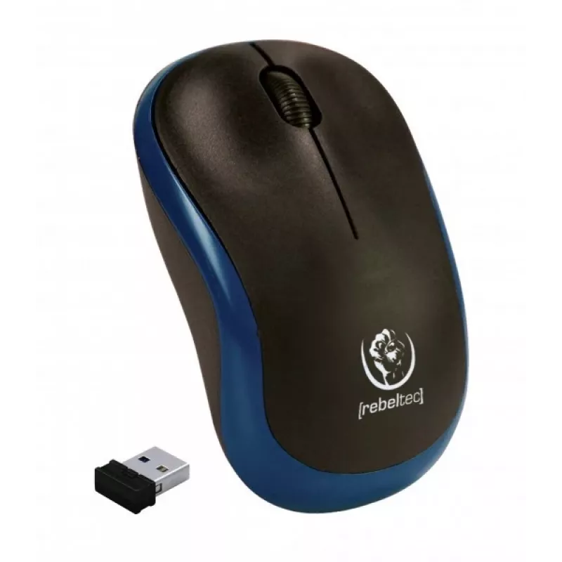 Mouse ottico wireless Rebeltec METEOR blu RBLMYS00048 USB