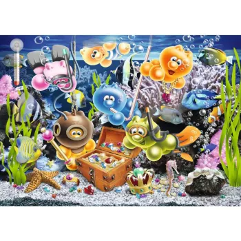Ravensburger Puzzle 12001427 – 1000 pezzi, cartoni animati, consigliato dai 14 anni