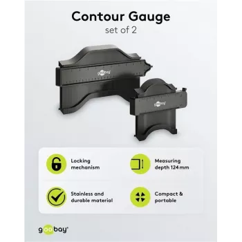 Goobay sagoma a contorni, set da 2 (61668)