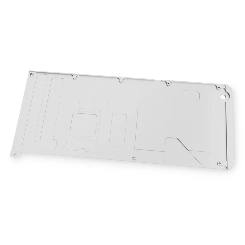 Backplate EK Water Blocks Quantum Vector FTW3 RTX 3070 Ti nichel argento